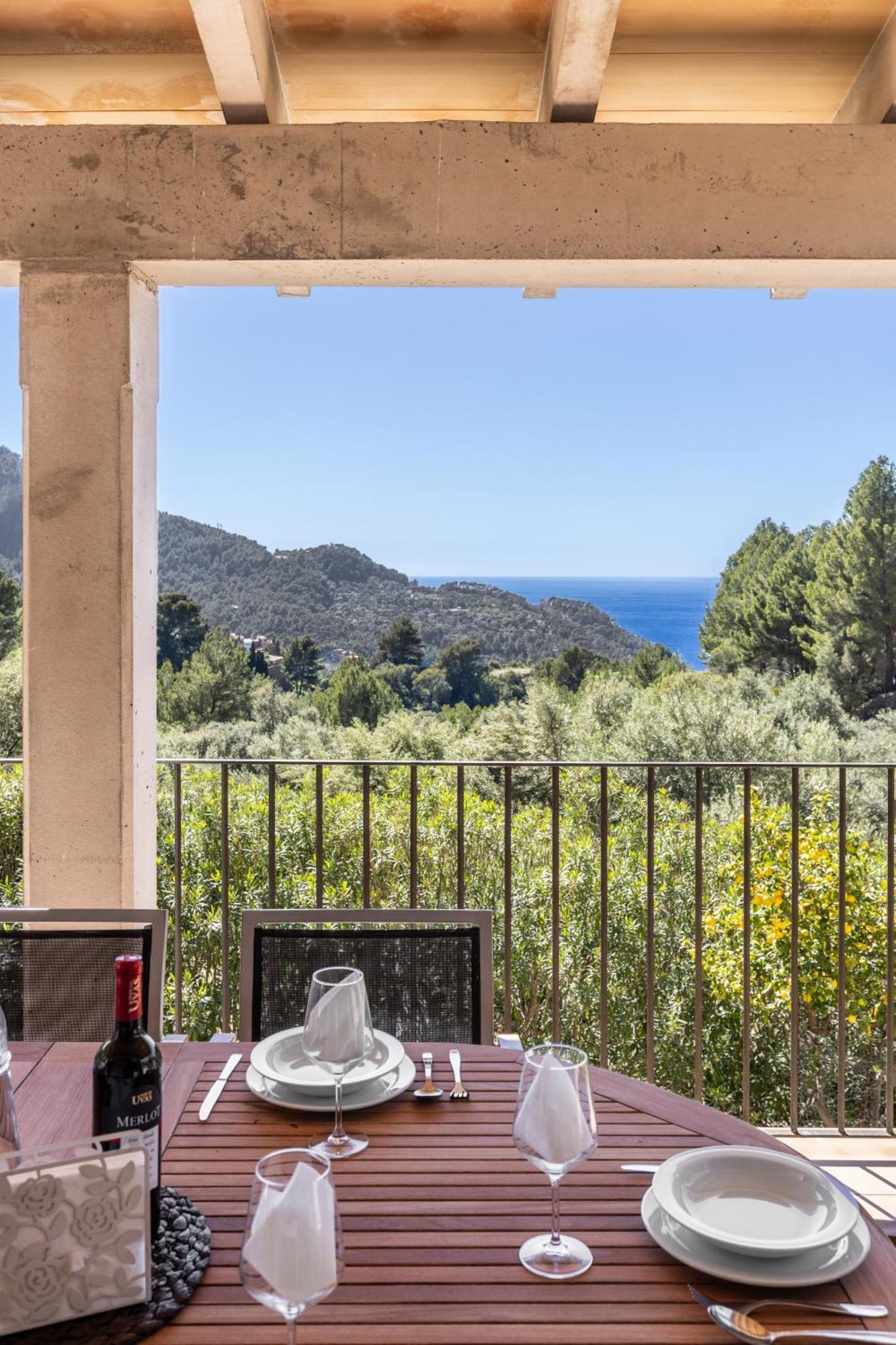 Villa Son Llarg, Estallencs Estellenchs Bagian luar foto